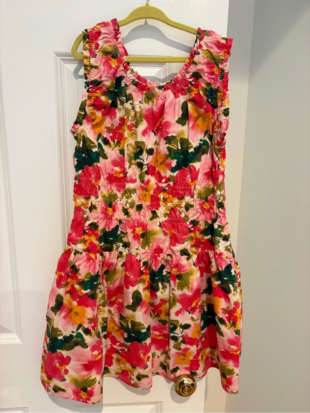 Crewcuts Girls Floral A Line Dress Sz 12